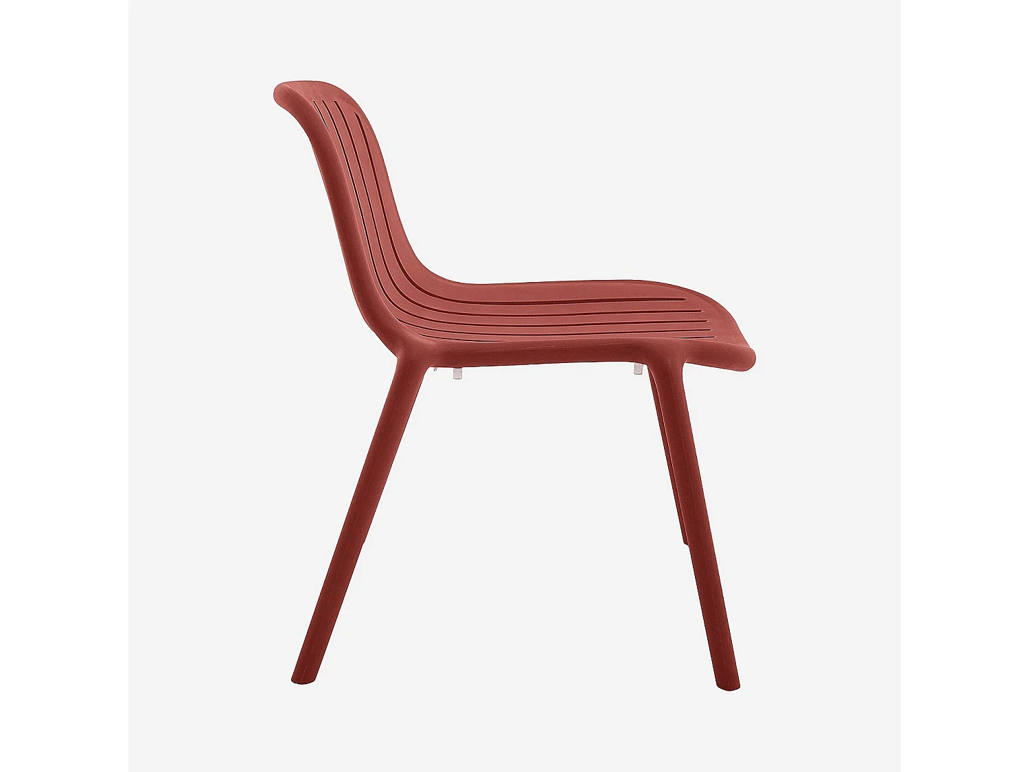 Habitat - Fauteuil de jardin en polypropylène - Rouge parme - Arzon