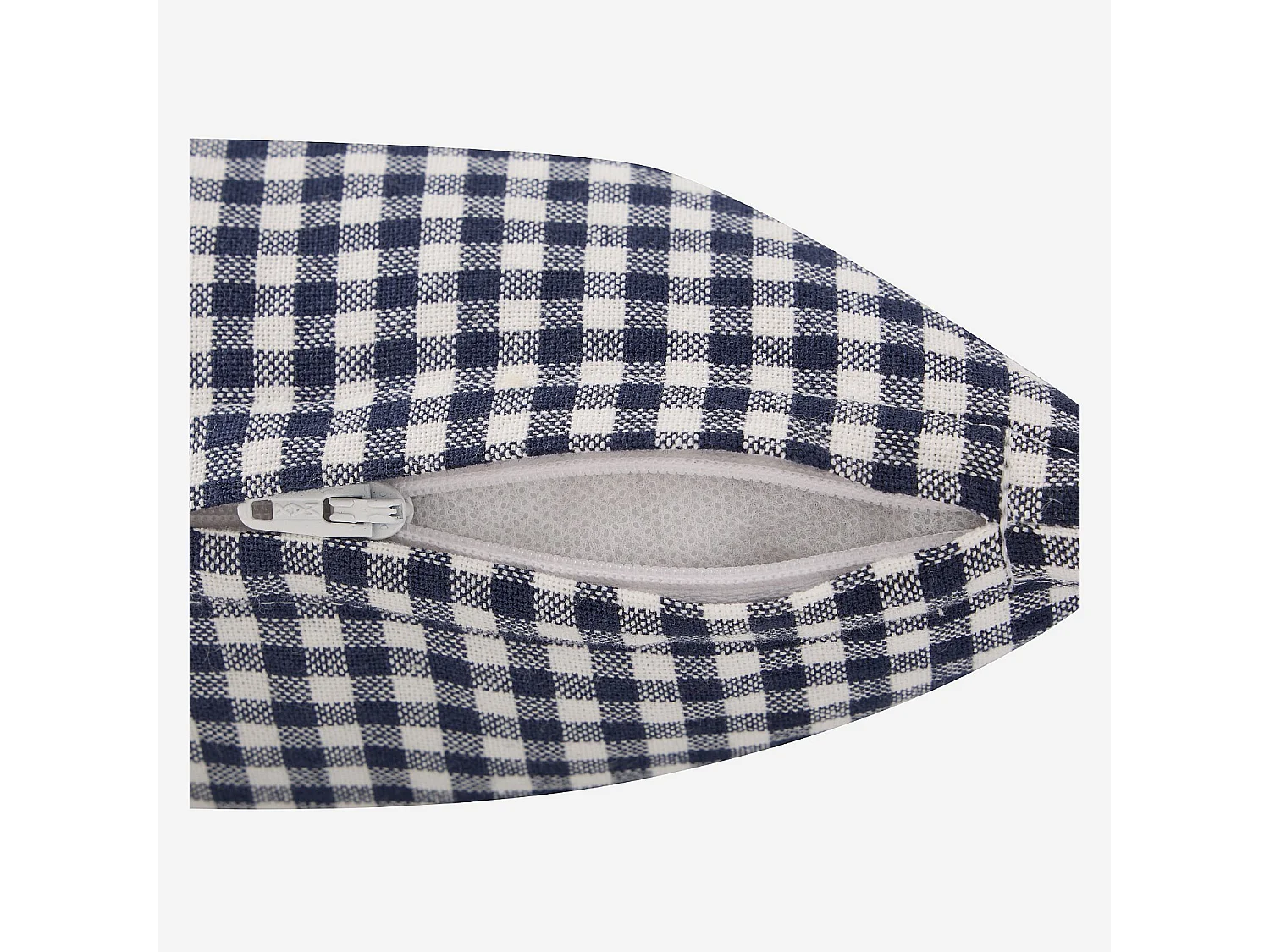 Habitat - Coussin en coton - 45 x 45 cm - Bleu Marine - Colette