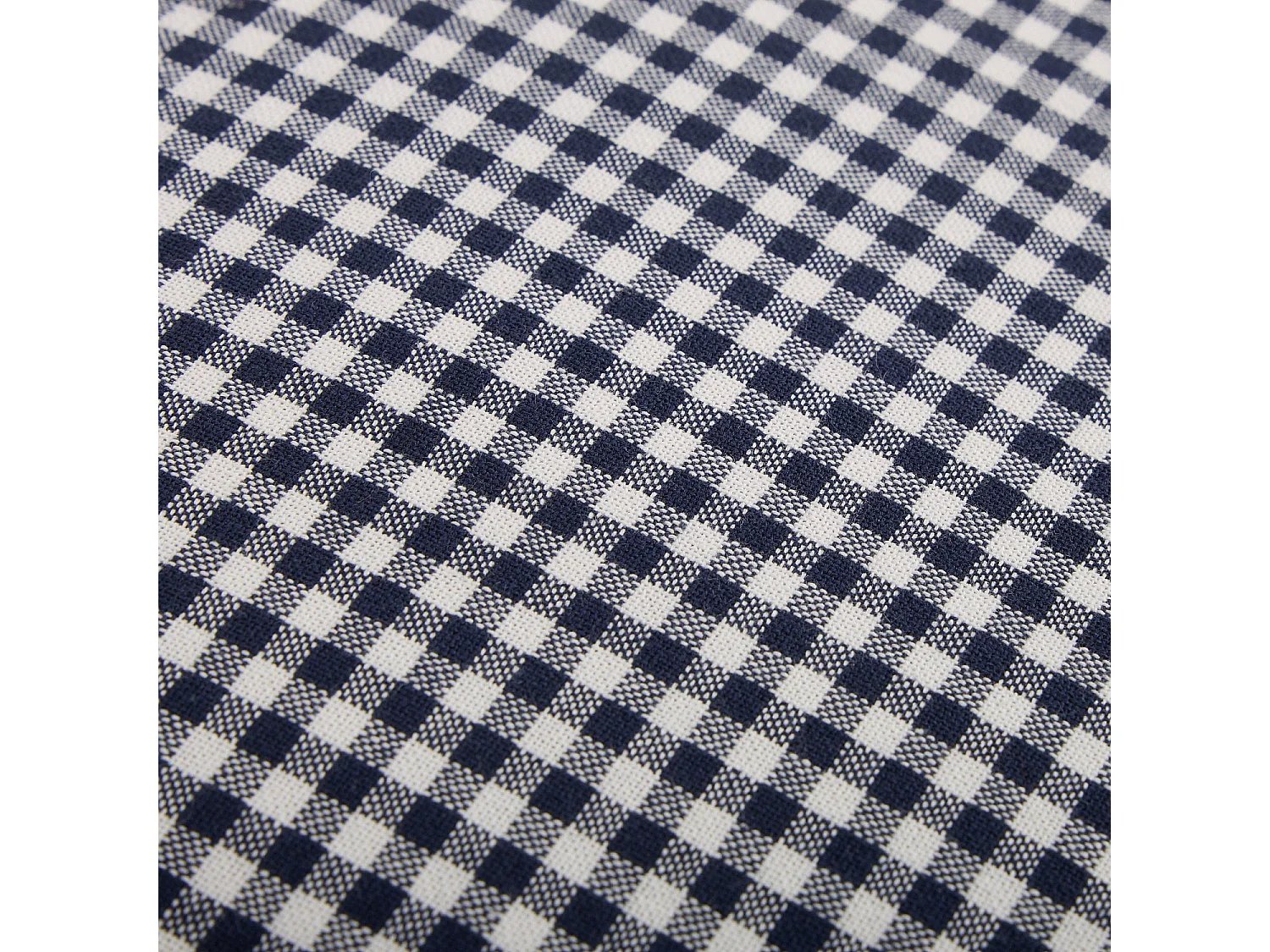 Habitat - Coussin en coton - 45 x 45 cm - Bleu Marine - Colette