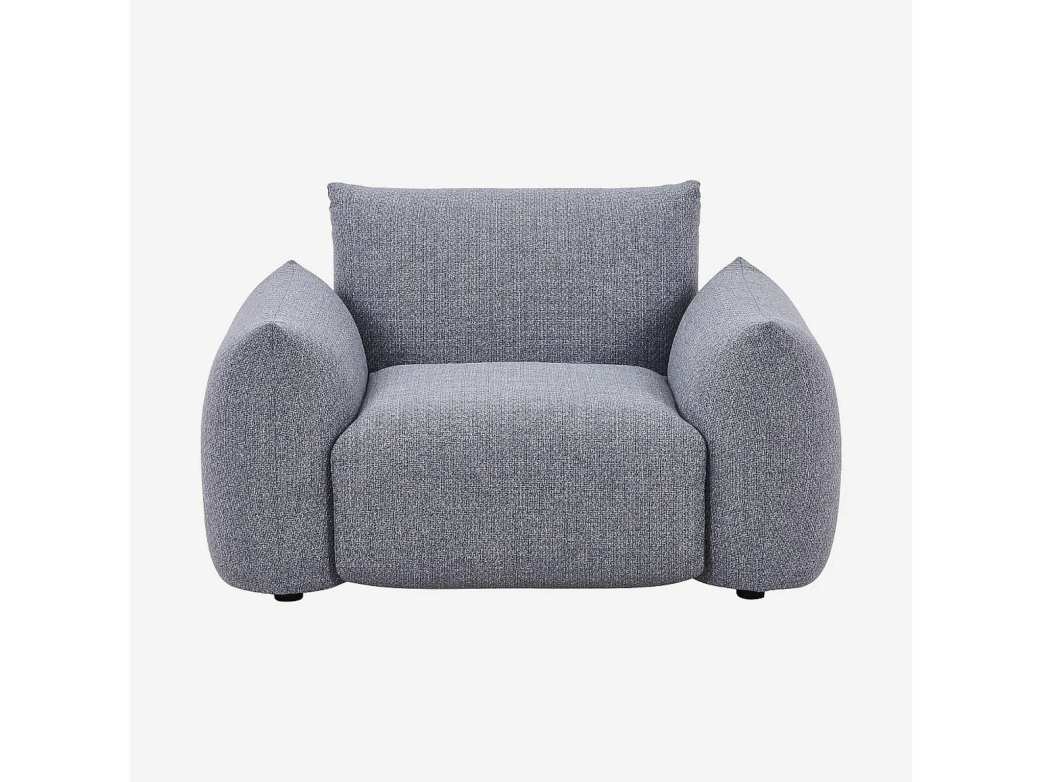 Fauteuil de jardin en tissu déperlant - Gris granit