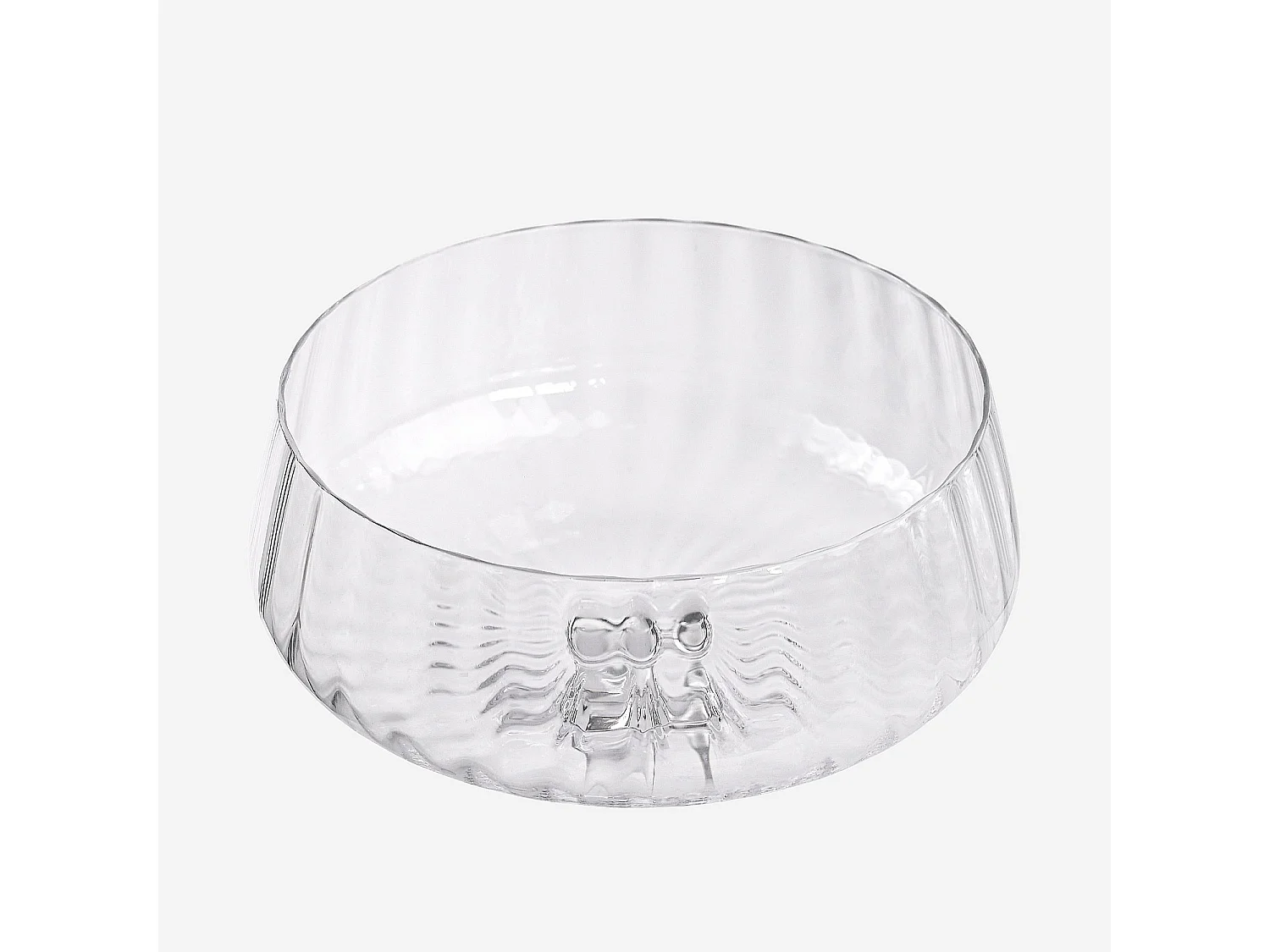 Lot de 6 coupes à champagne en verre cristallin - 32 cl - Transparent