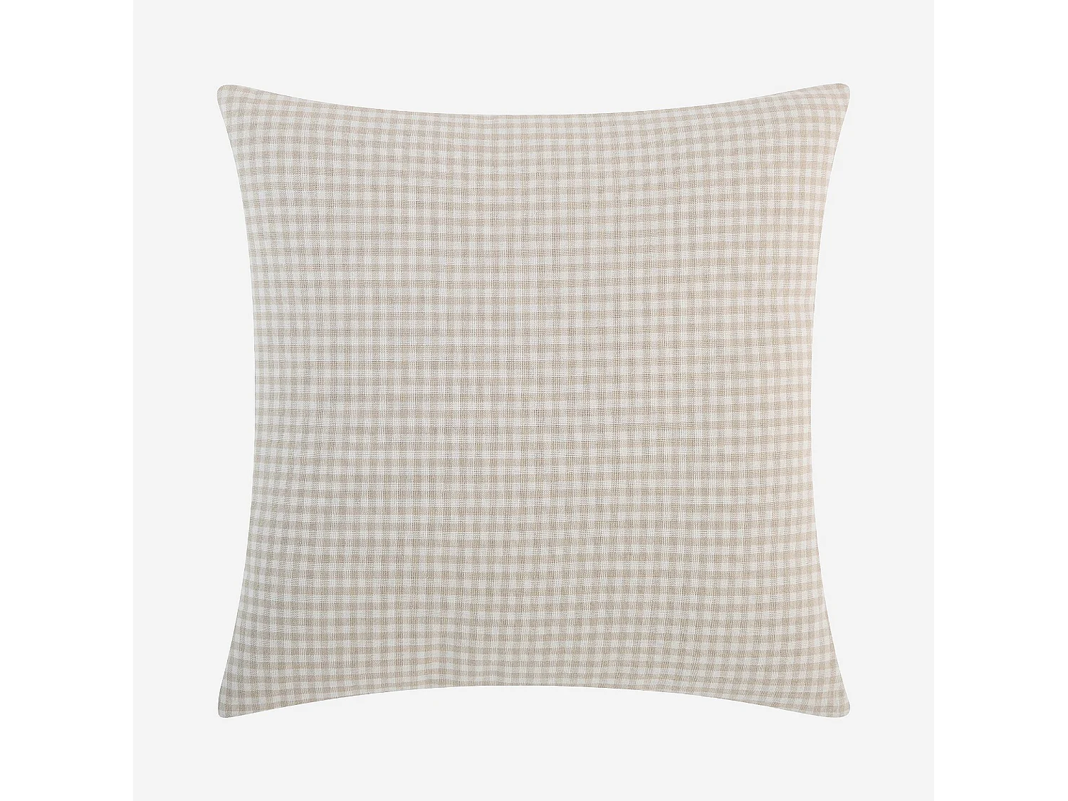 Coussin en coton - 45 x 45 cm - Beige