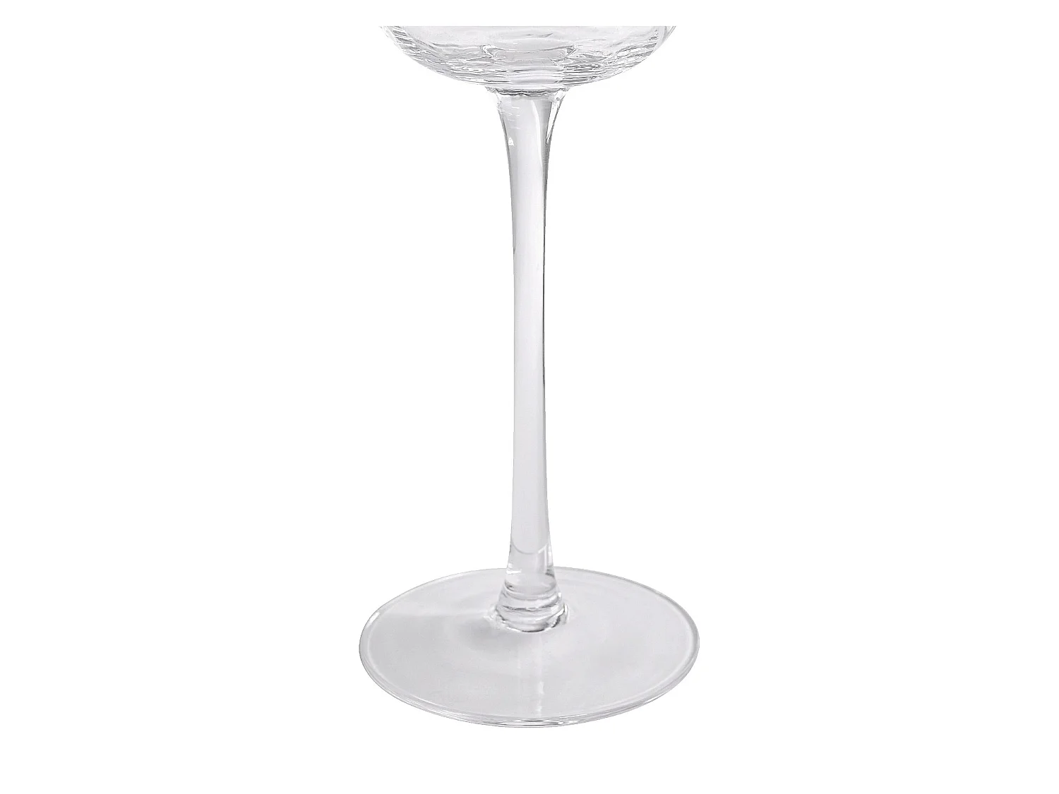 Habitat - Lot de 6 flûtes à champagne en verre cristallin - 28 cl - Transparent - Cleo
