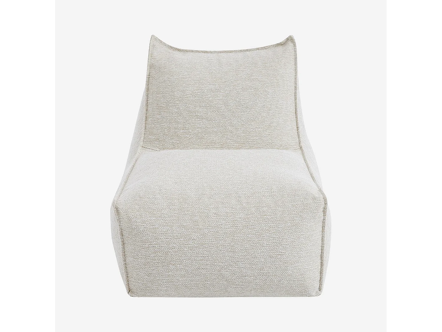 Habitat - Fauteuil de jardin en tissu déperlant - Crème - Terzo