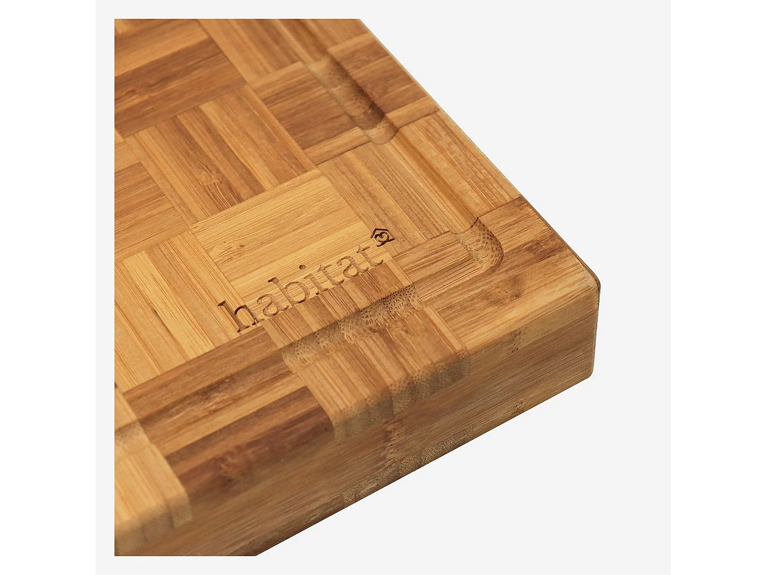 Planche à découper en bambou - 40 x 30 x 4 cm