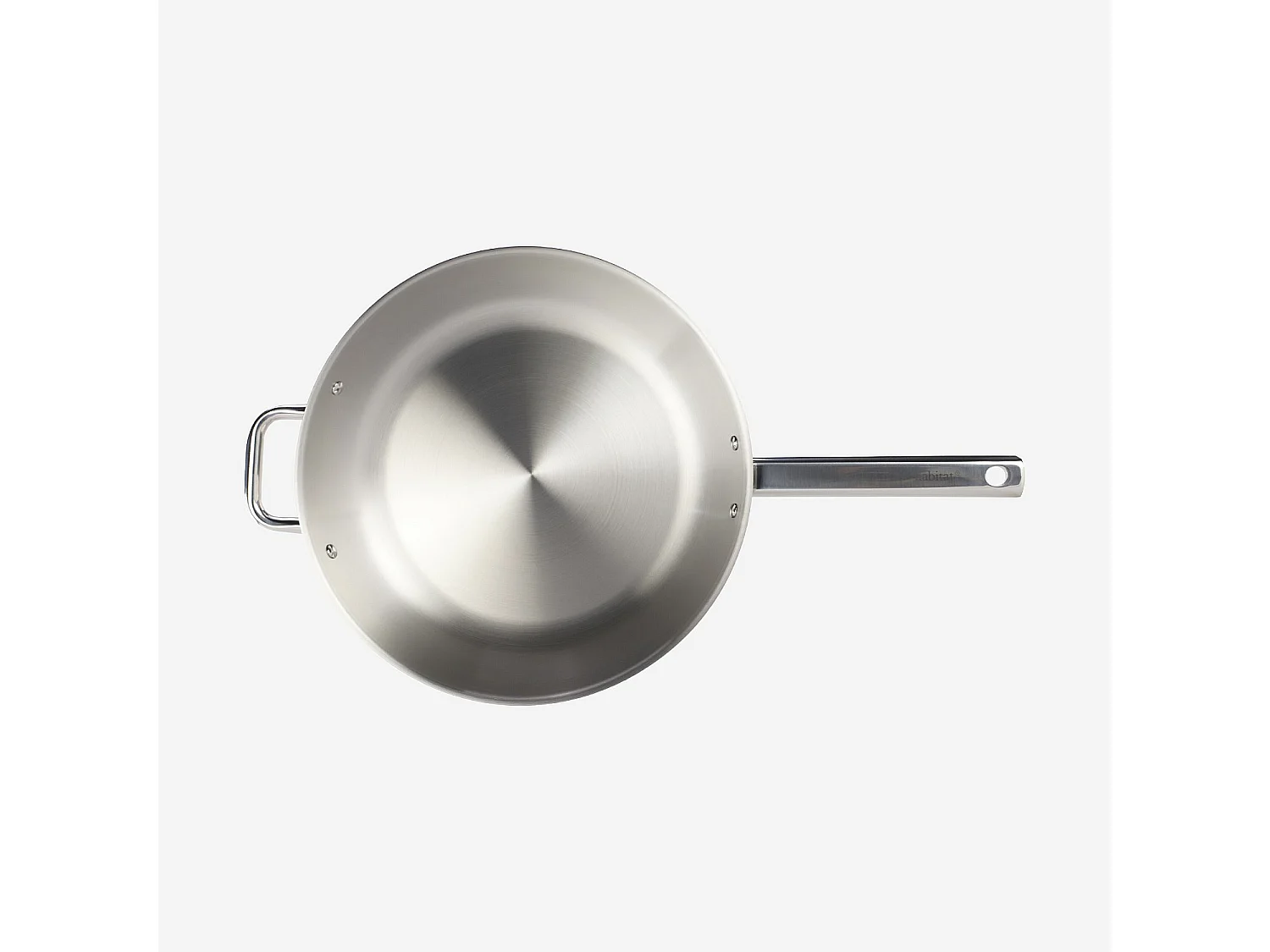 Poêle en acier inoxydable tous feux - 32 cm