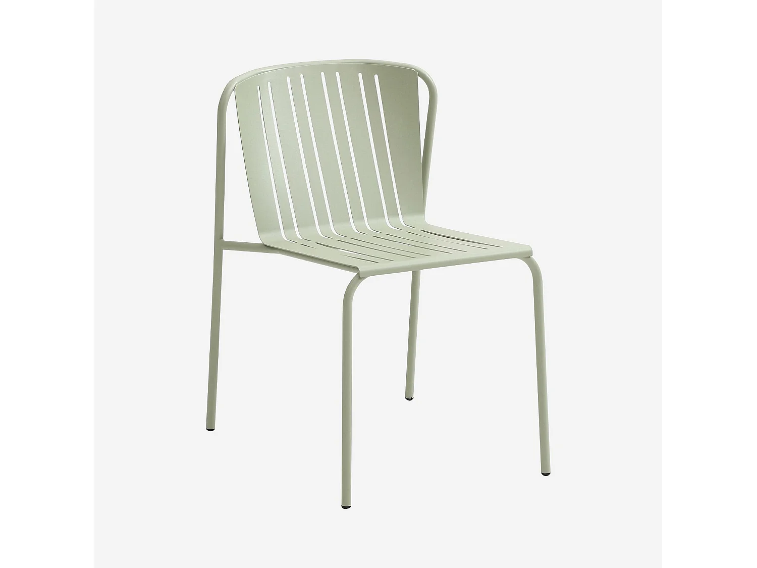 Chaise de jardin en acier - Vert pistache