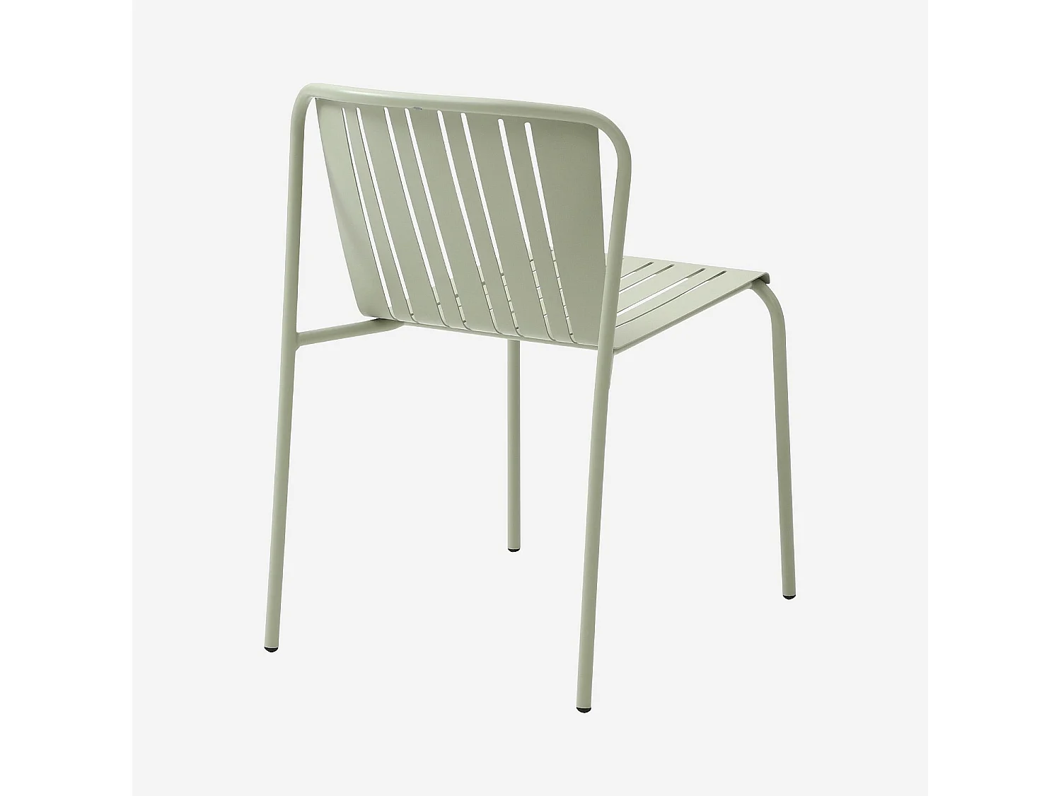 Chaise de jardin en acier - Vert pistache
