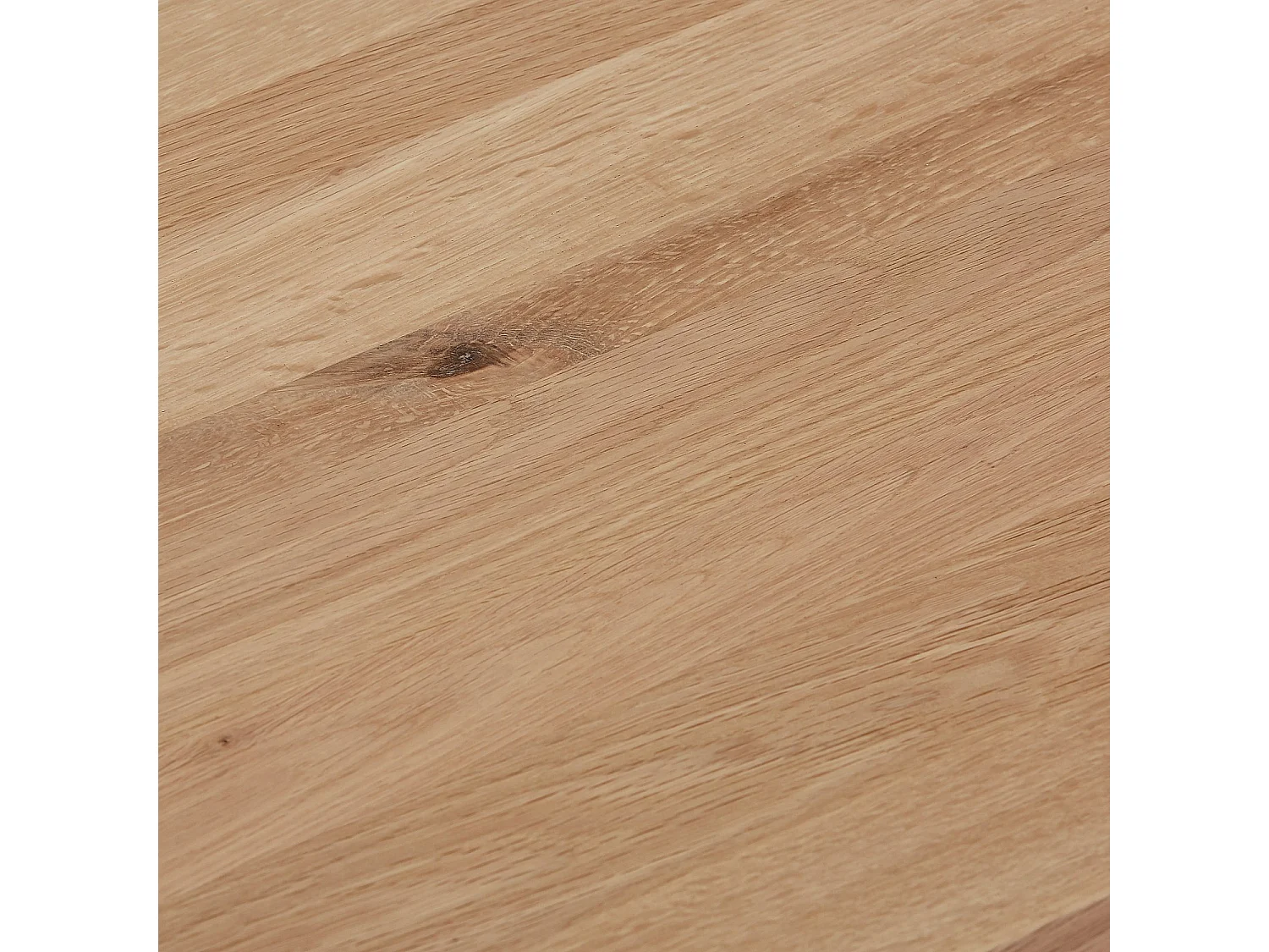 Habitat - Meuble TV 4 tiroirs en chêne massif - Naturel - Sylvestre