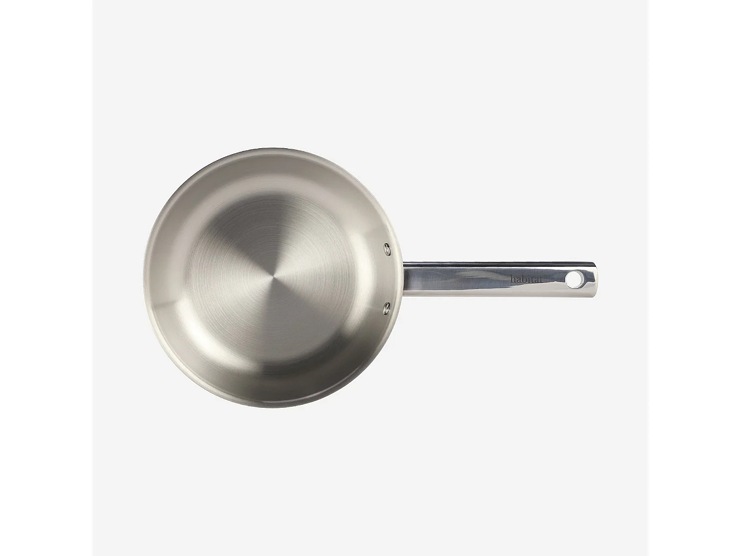 Habitat - Poêle en acier inoxydable tous feux - 20 cm  - Epure