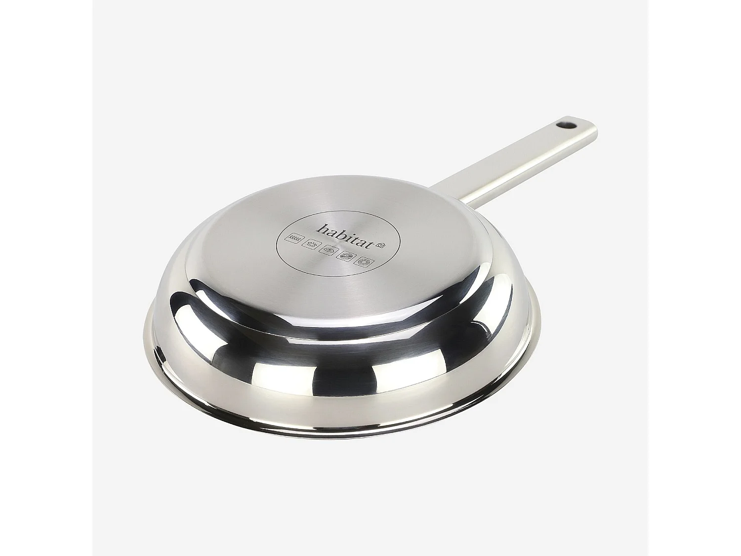 Habitat - Poêle en acier inoxydable tous feux - 20 cm  - Epure