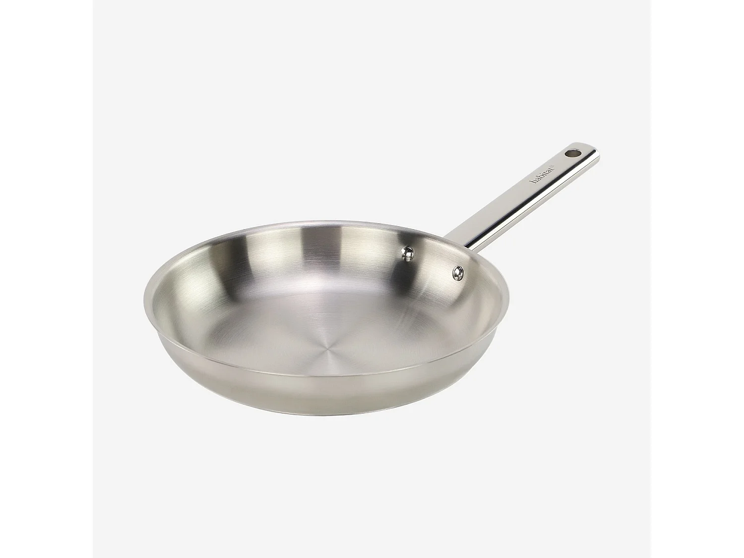 Poêle en acier inoxydable tous feux - 24 cm