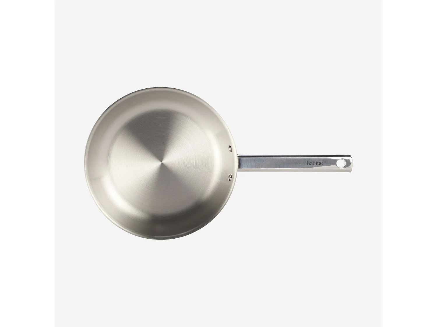 Poêle en acier inoxydable tous feux - 24 cm