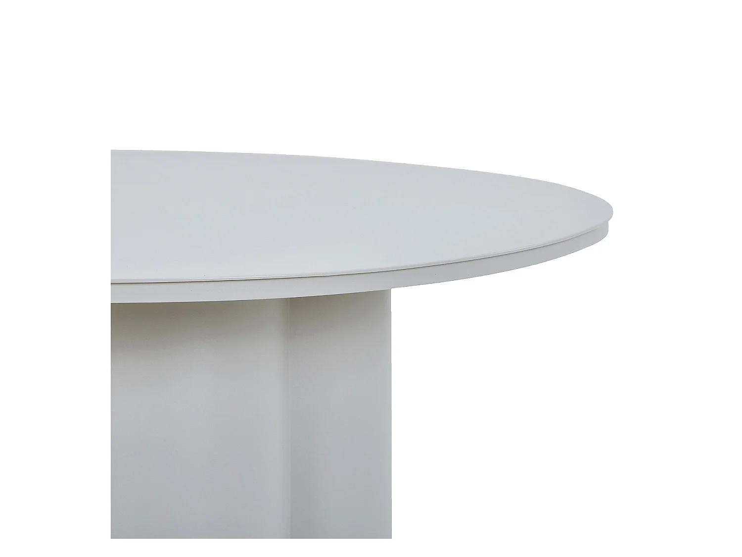 Habitat - Table basse de jardin en aluminium - Gris soie - Vilana
