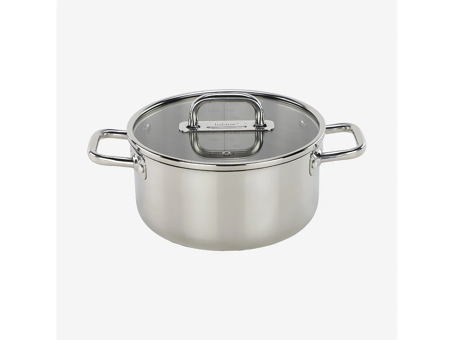 Faitout en acier inoxydable tous feux - 24 cm