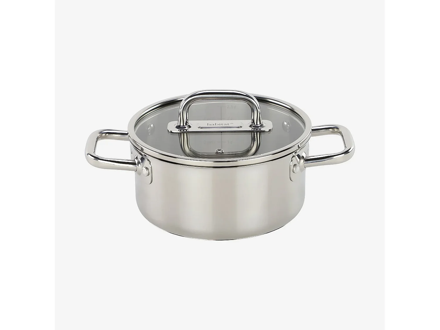 Faitout en acier inoxydable tous feux - 20 cm