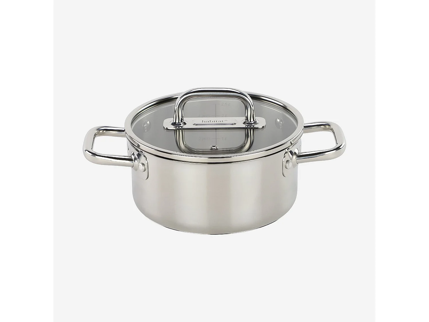 Faitout en acier inoxydable tous feux - 20 cm