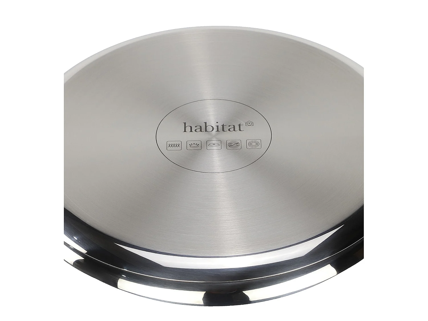Habitat - Faitout en acier inoxydable tous feux - 20 cm  - Epure