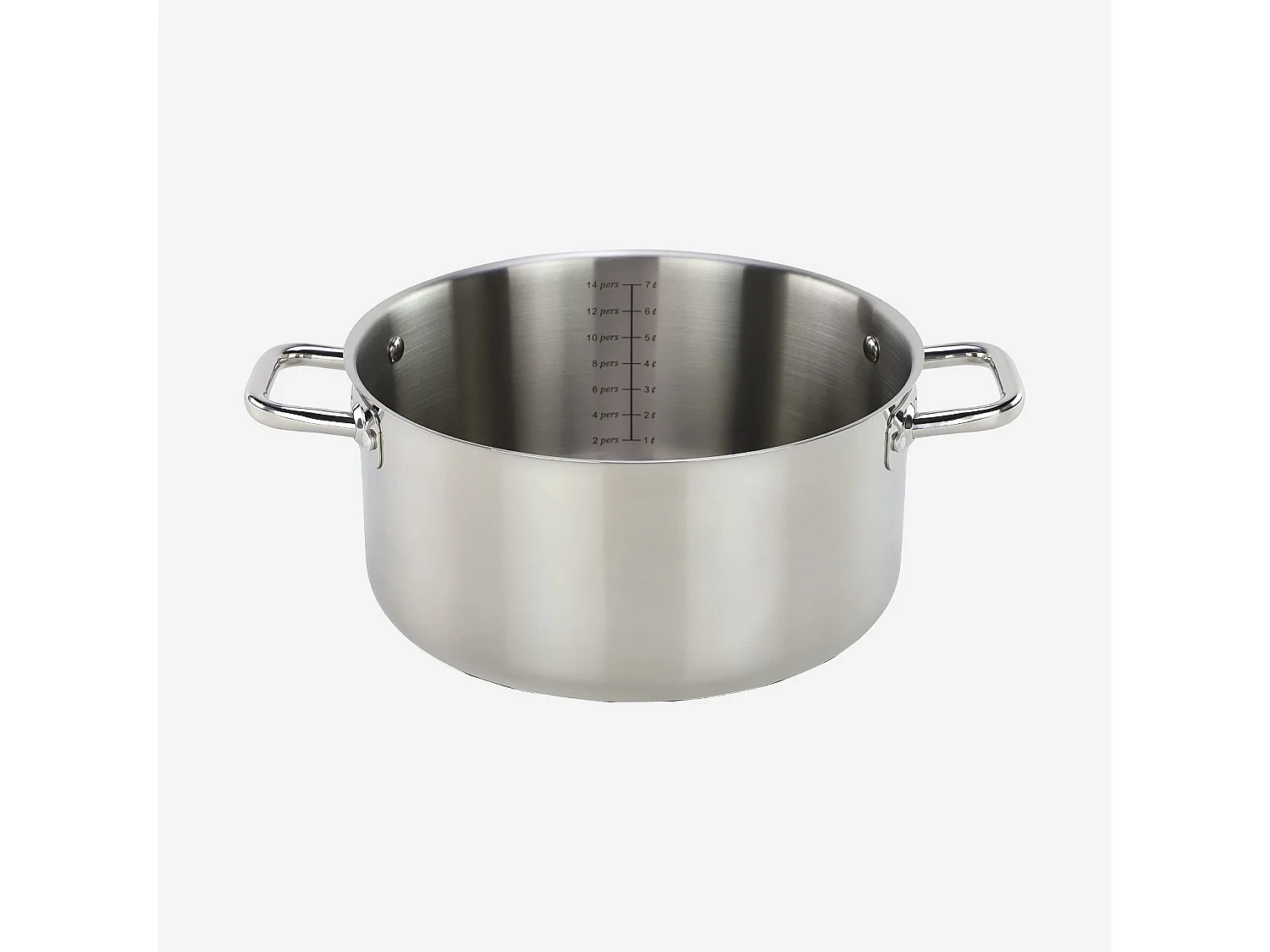 Faitout en acier inoxydable tous feux - 28 cm