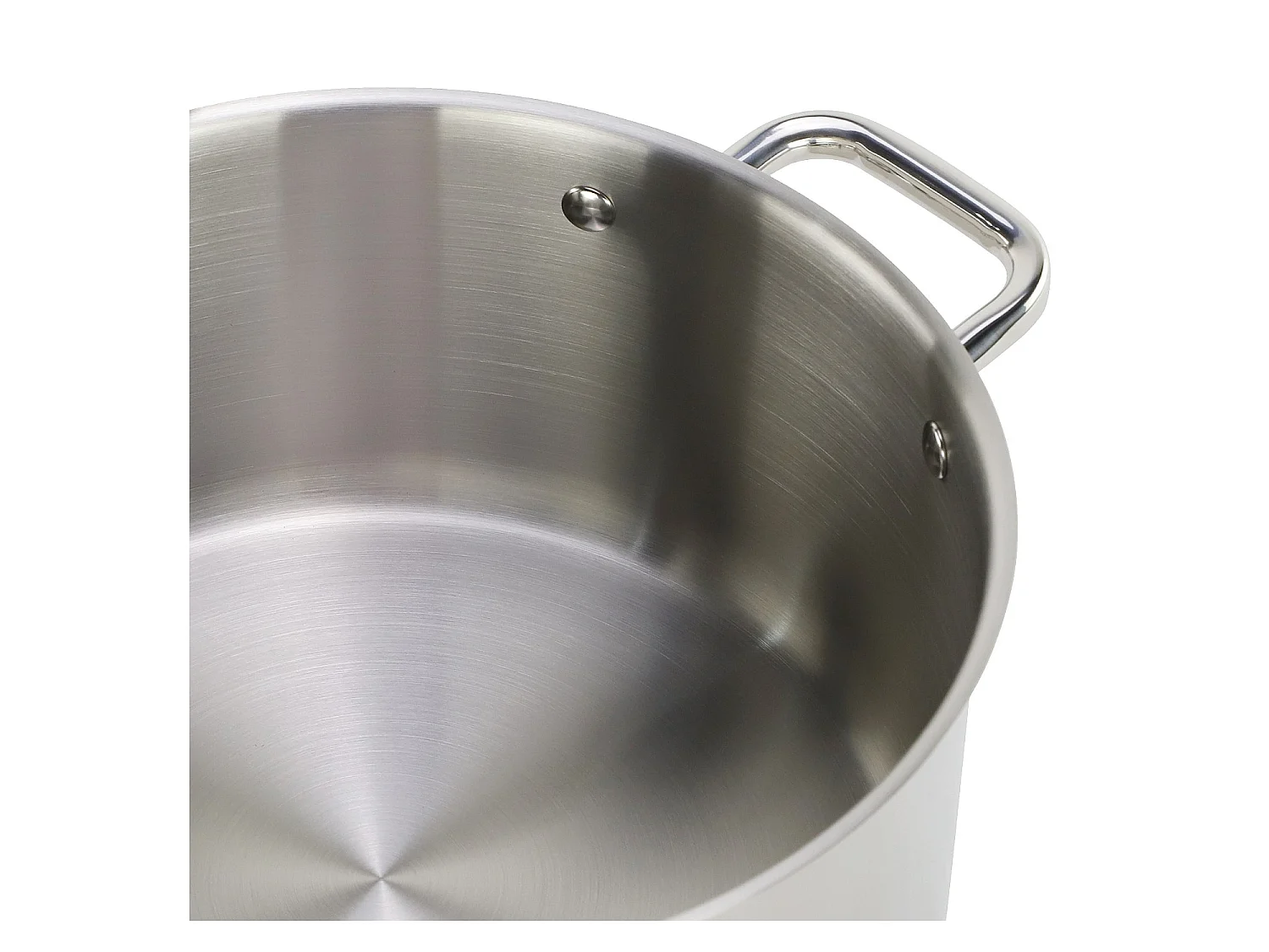 Habitat -  Faitout en acier inoxydable tous feux - 28 cm   - Epure