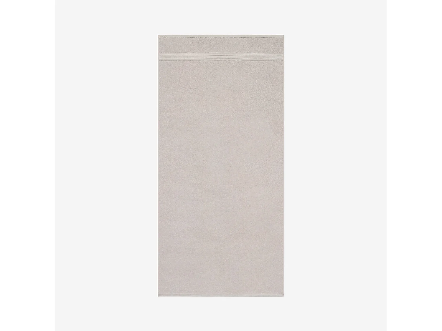 Serviette de bain en coton naturel - 650 g/m² - 50 x 100 cm - Naturel