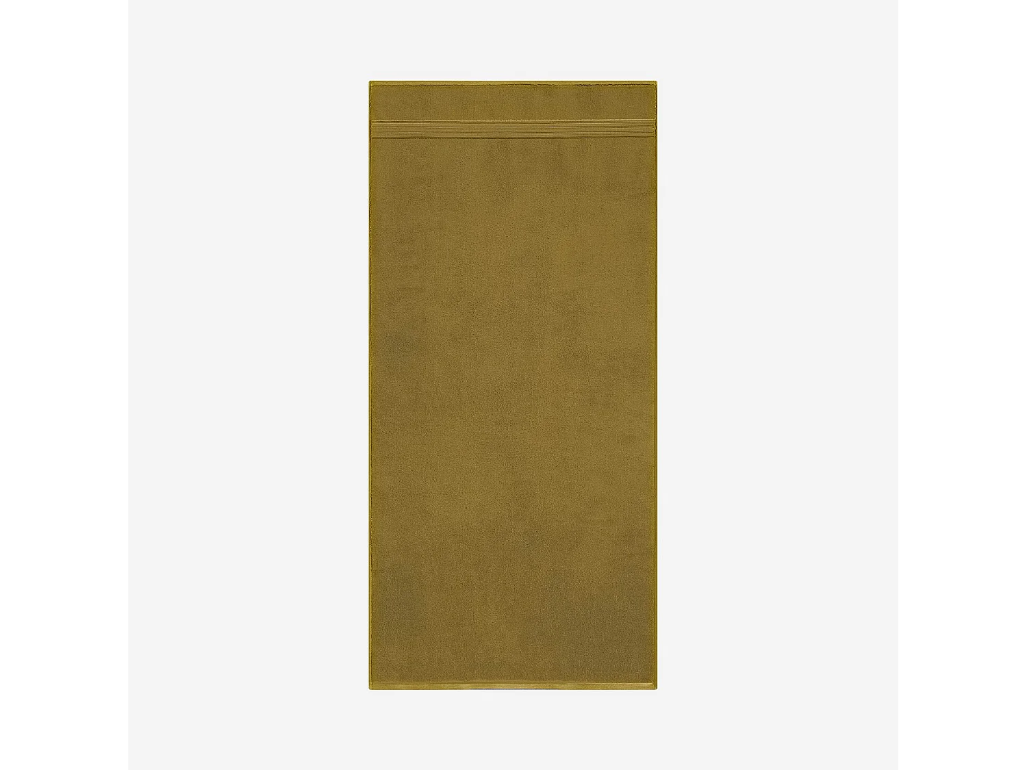 Serviette de bain en coton naturel - 650 g/m² - 70 x 140 cm - Bronze