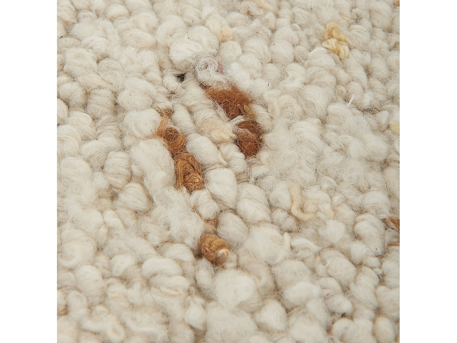 Habitat - Tapis tissé en laine - 160 x 230 cm - Beige - Benoite