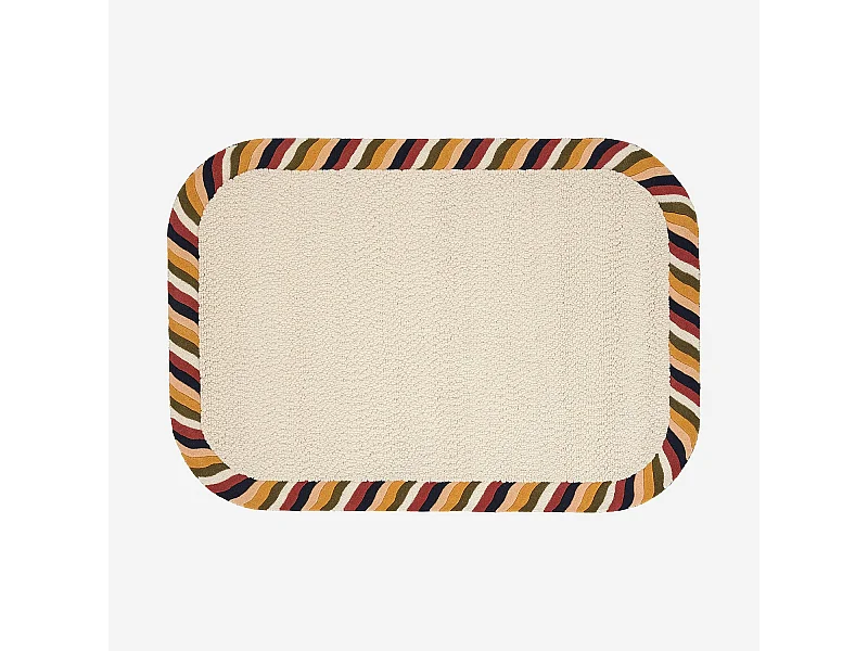 Habitat - Tapis tufté en laine - 160 x 230 cm  - Ecru - Design by Floriane Jacques - Castille