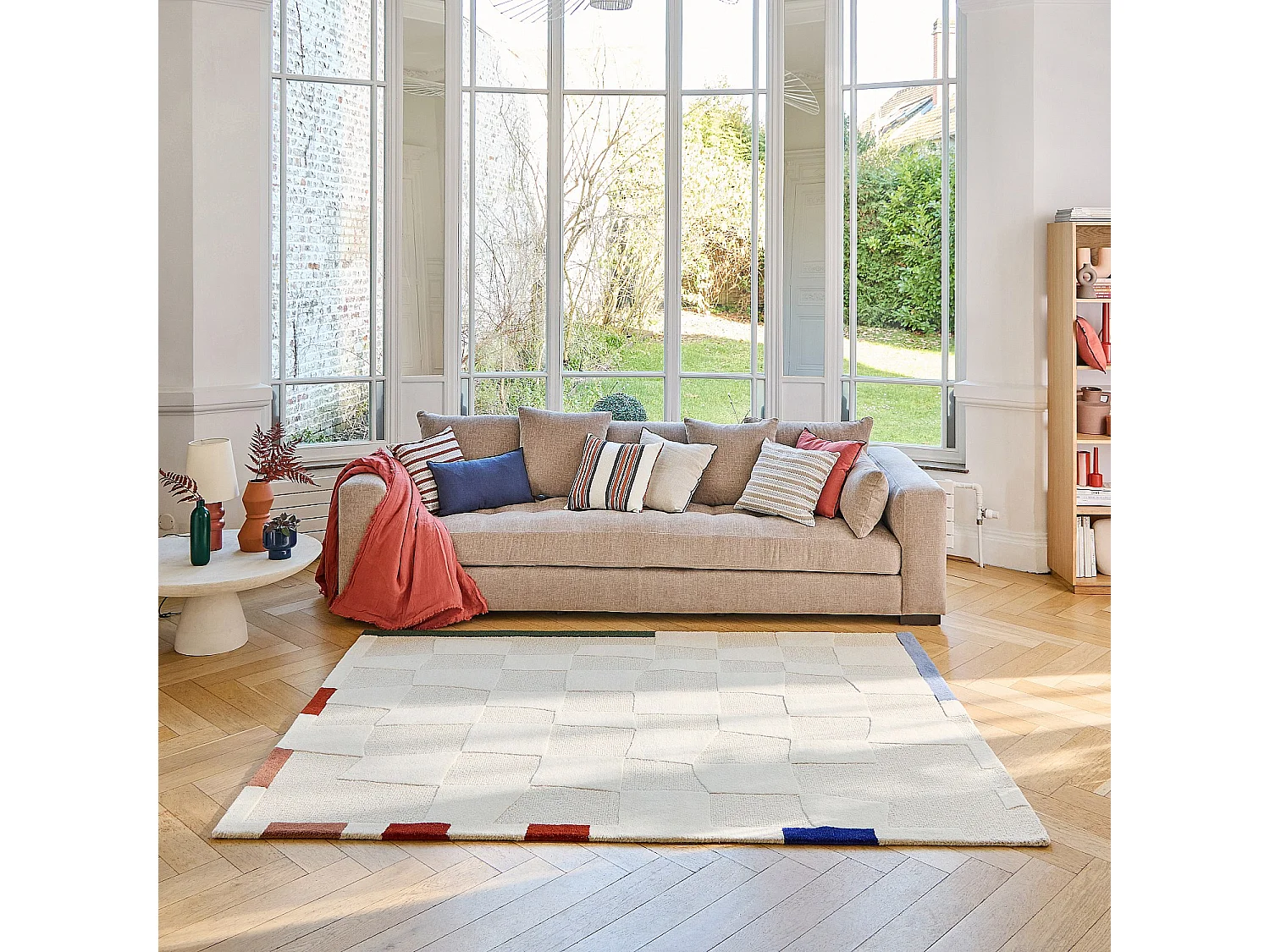 Habitat - Tapis tufté en laine - 170 x 240 cm - Écru  - Design by Floriane Jacques - Come