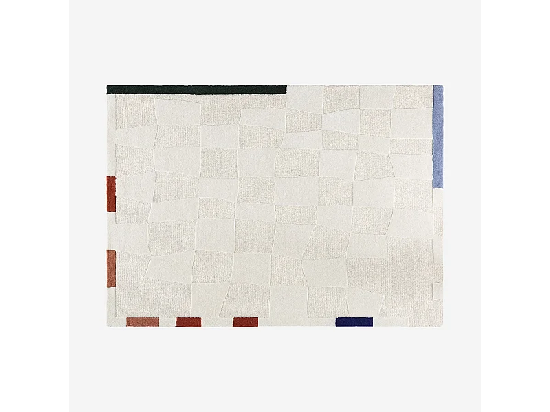 Habitat - Tapis tufté en laine - 170 x 240 cm - Écru  - Design by Floriane Jacques - Come