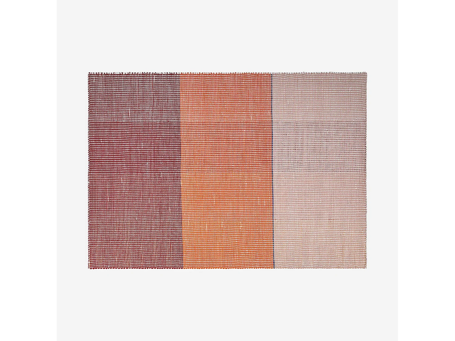 Habitat - Tapis tissé - 170 x 240 cm - Orange - Design by Floriane Jacques - Cybele