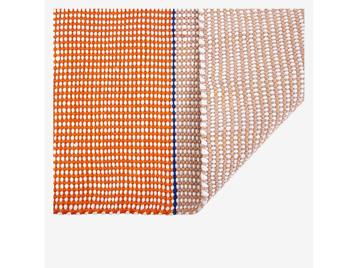 Habitat - Tapis tissé - 170 x 240 cm - Orange - Design by Floriane Jacques - Cybele