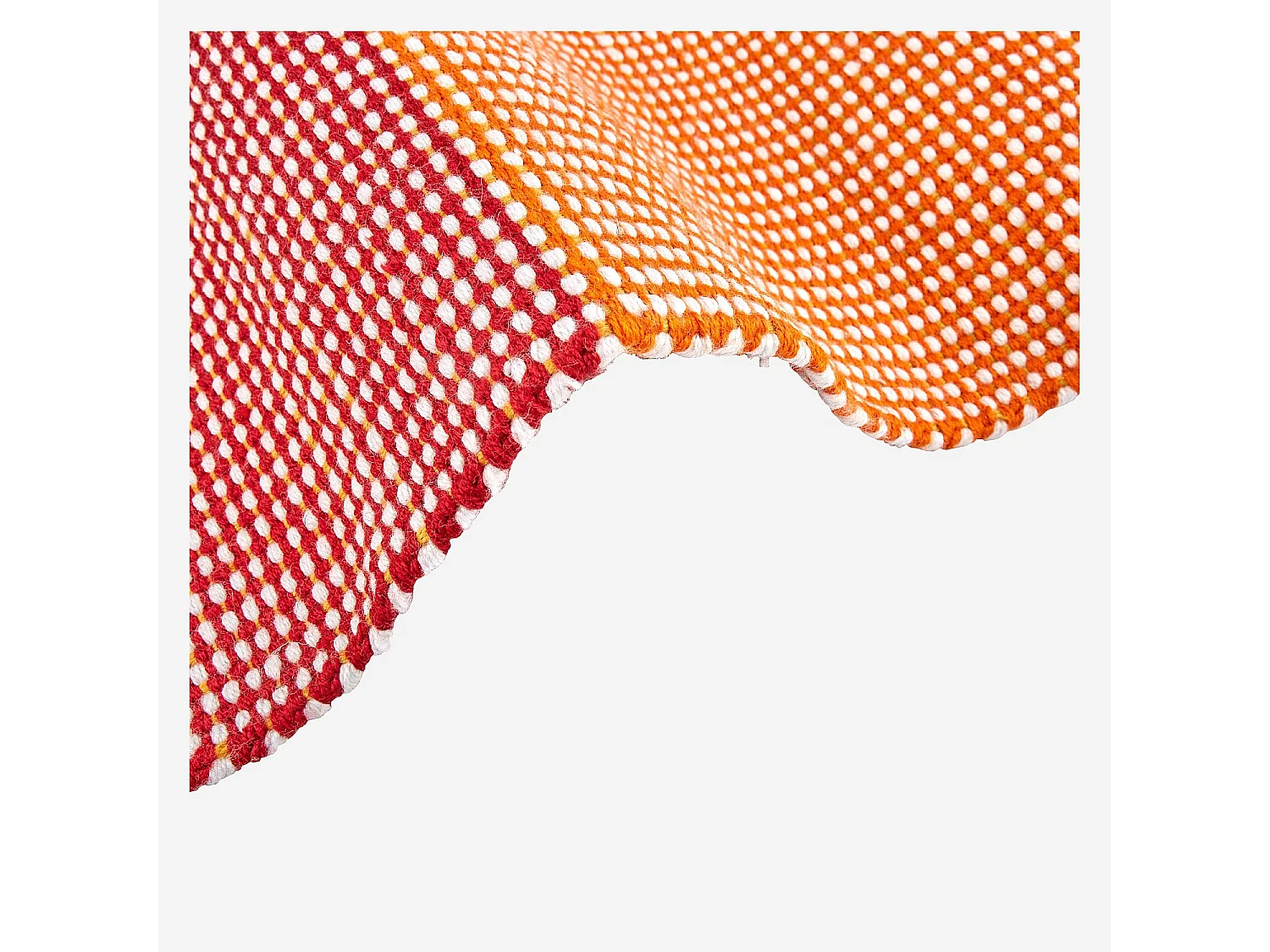 Habitat - Tapis tissé - 170 x 240 cm - Orange - Design by Floriane Jacques - Cybele