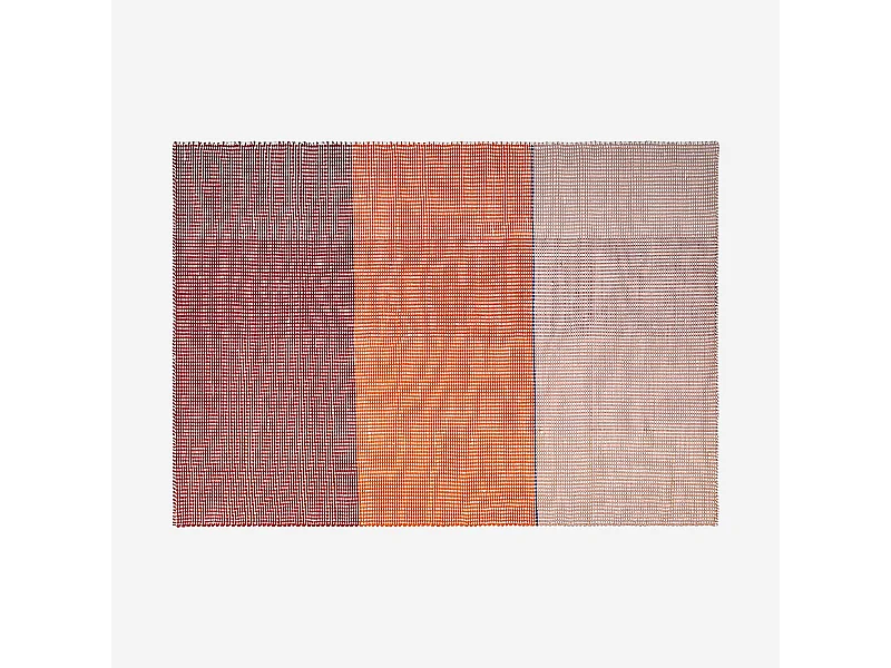 Habitat - Tapis tissé - 170 x 240 cm - Orange - Design by Floriane Jacques - Cybele