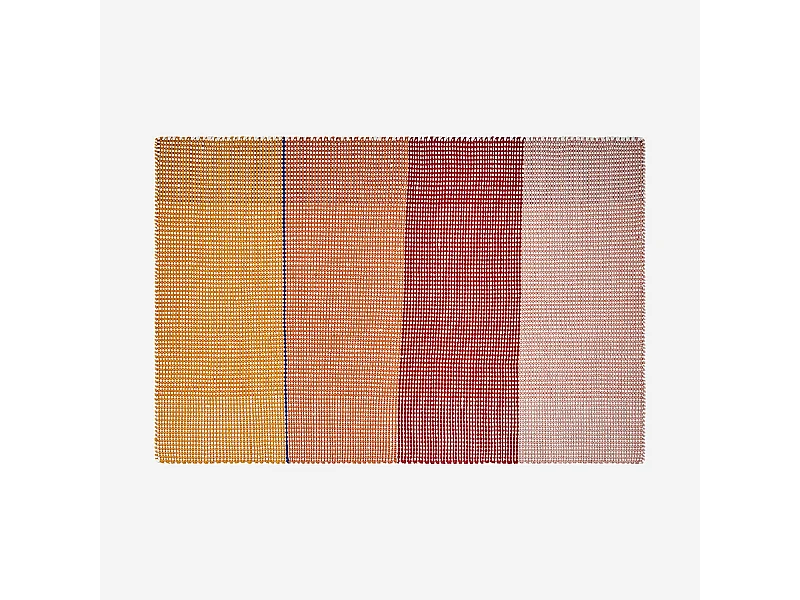 Habitat - Tapis tissé - 120 x 180 cm - Jaune - Design by Floriane Jacques - Cybele