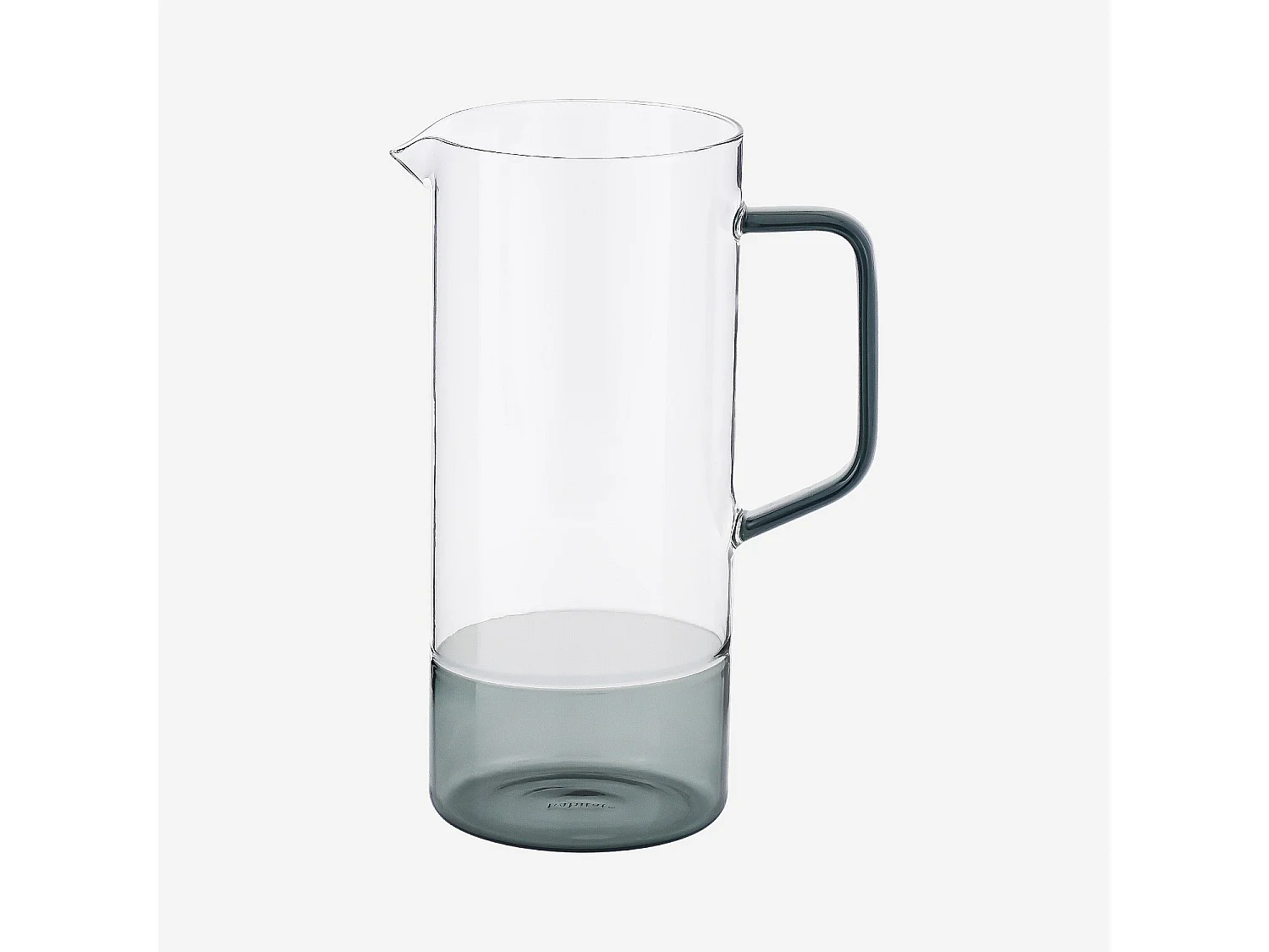 Carafe en verre - 1L - Gris