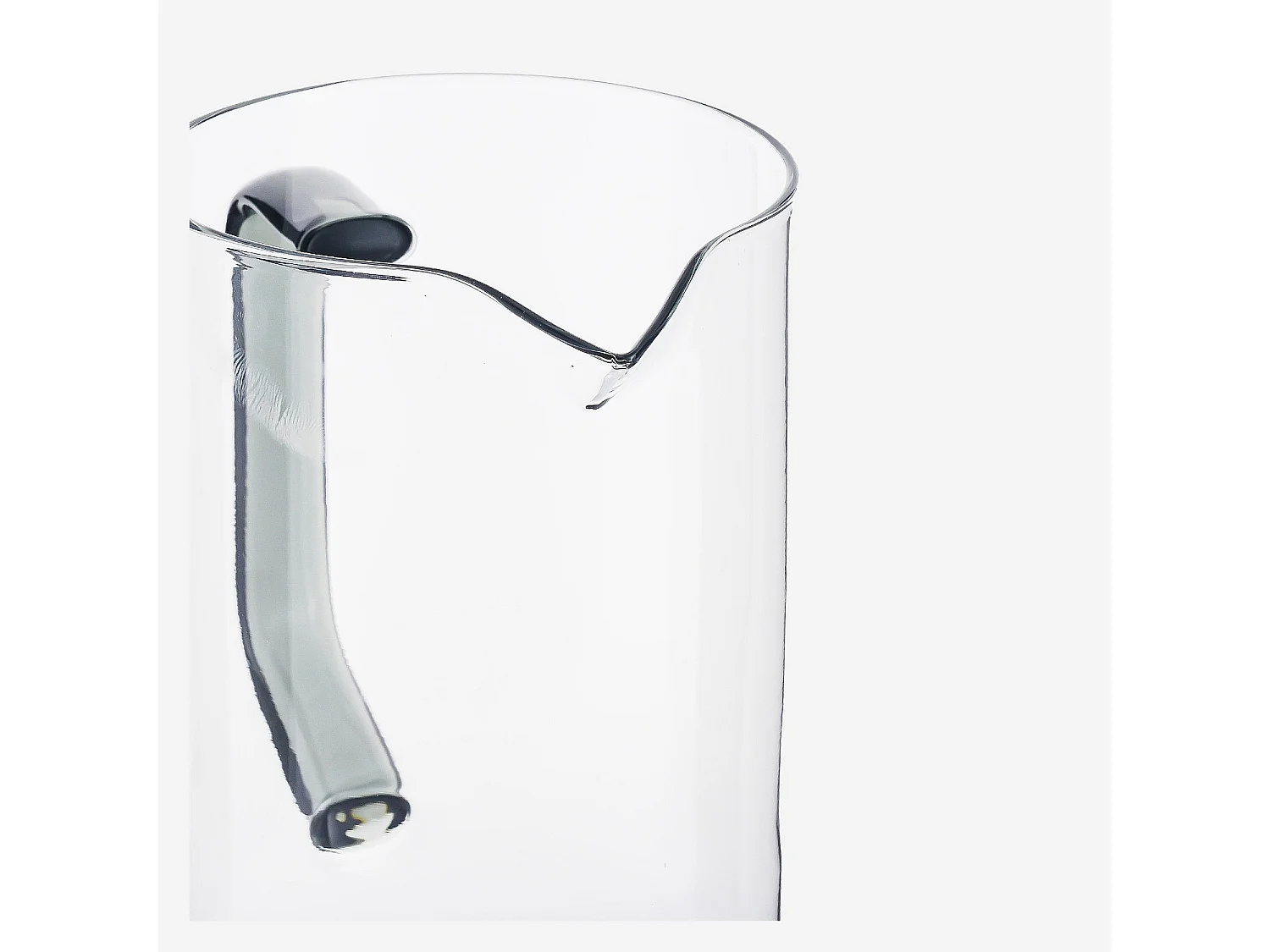Carafe en verre - 1L - Gris
