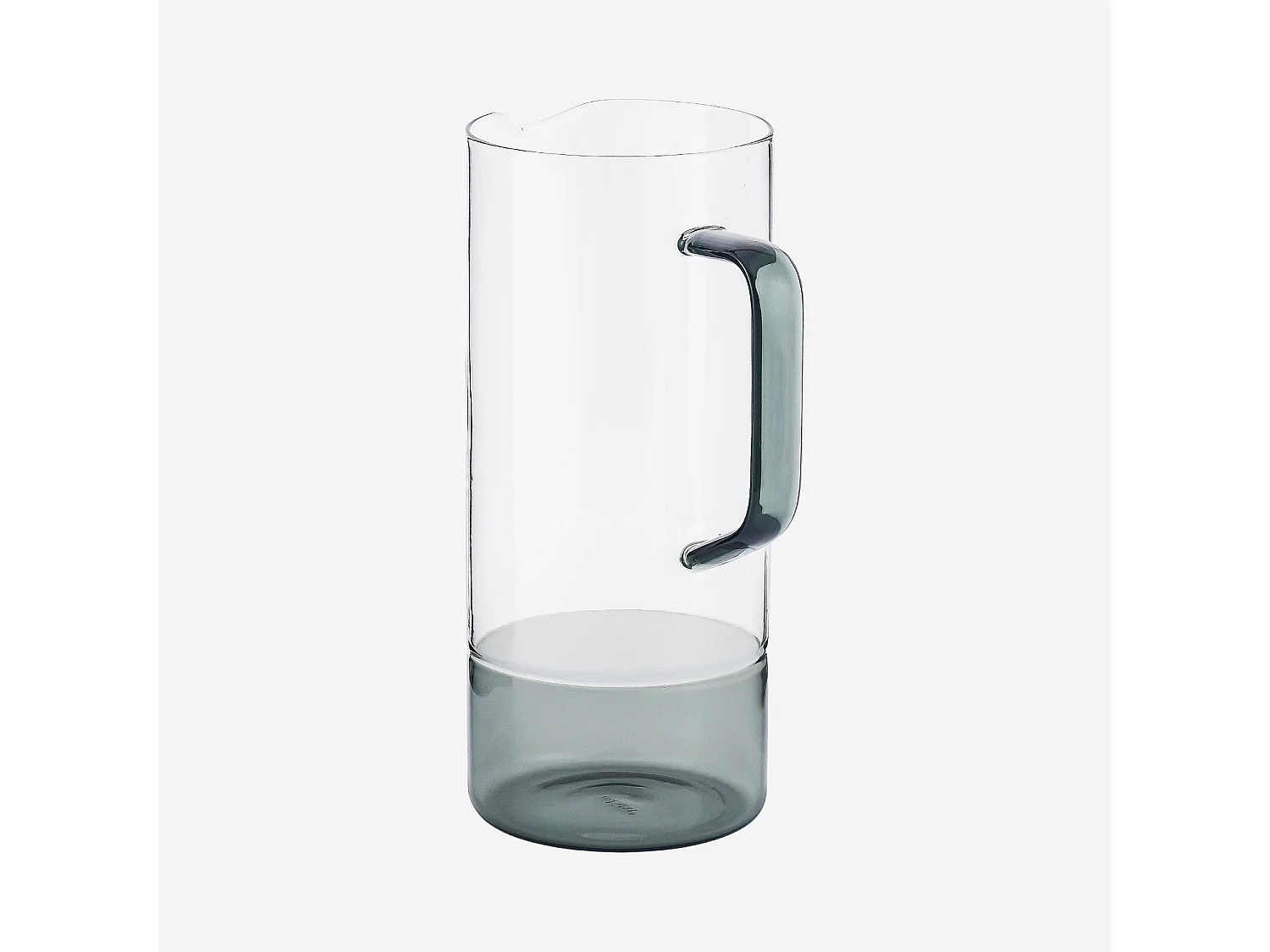 Carafe en verre - 1L - Gris
