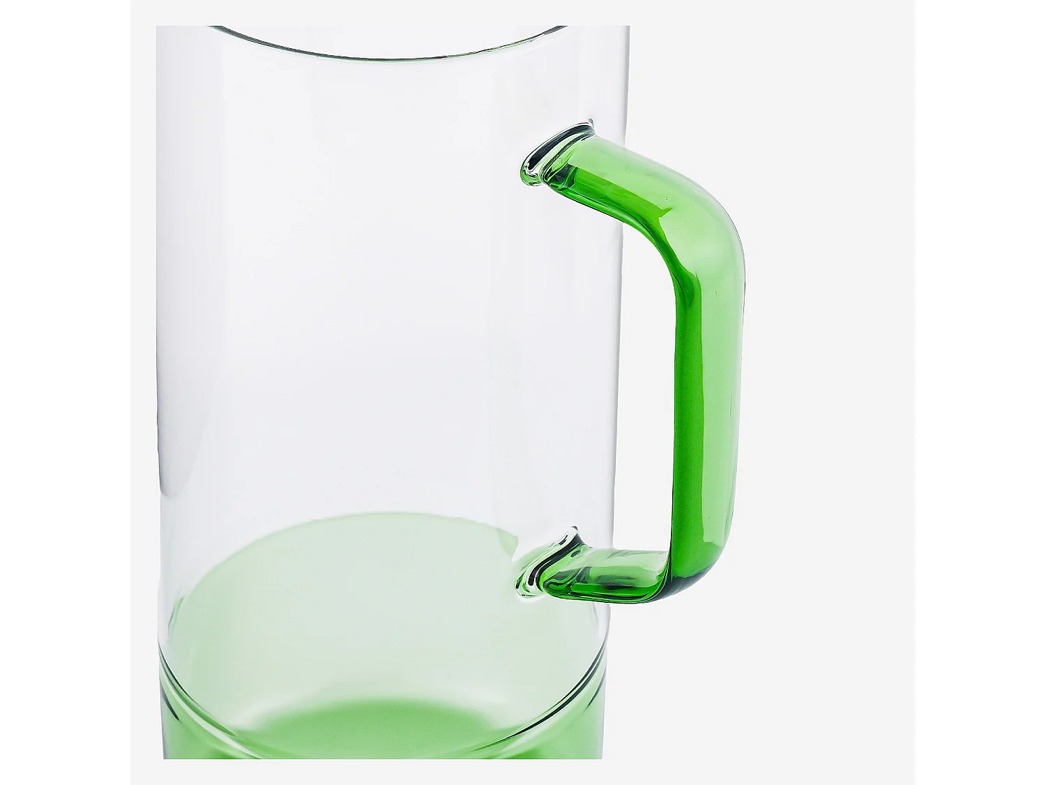 Carafe en verre - 1L - Vert