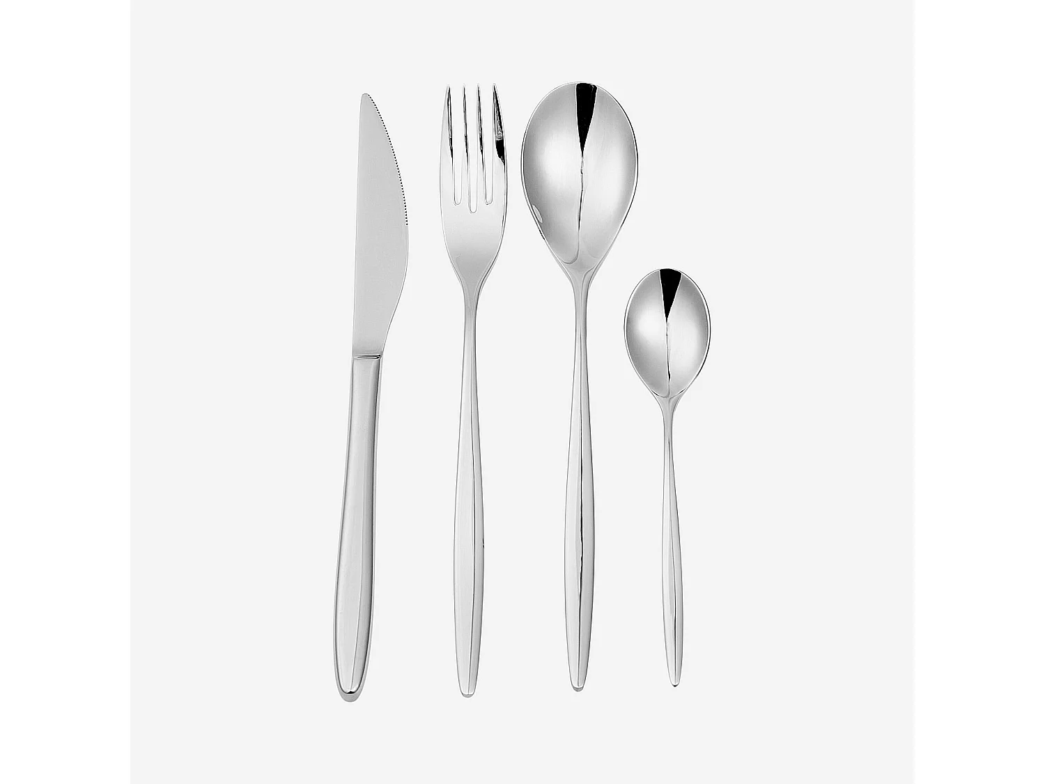 Ménagère 24 pièces en acier inoxydable