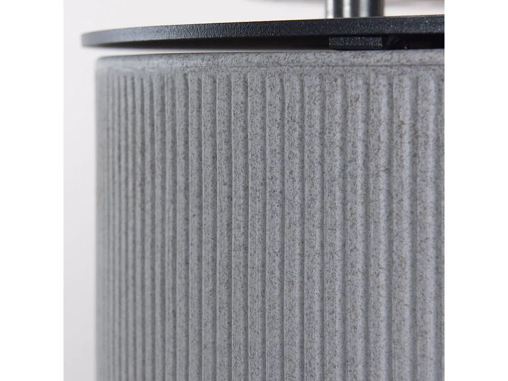 Chimenea de bioetanol MODIGLIANI Corda Beige, brasero de suelo para uso interior y exterior, d.36 x h.56