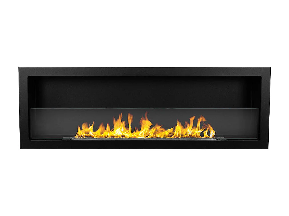 Chimenea de bioetanol de pared FURORE 120, 120x40 cm