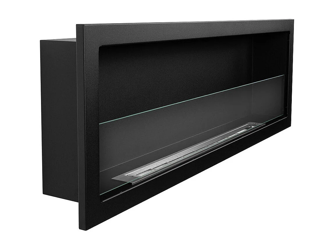 Chimenea de bioetanol de pared FURORE 120, 120x40 cm