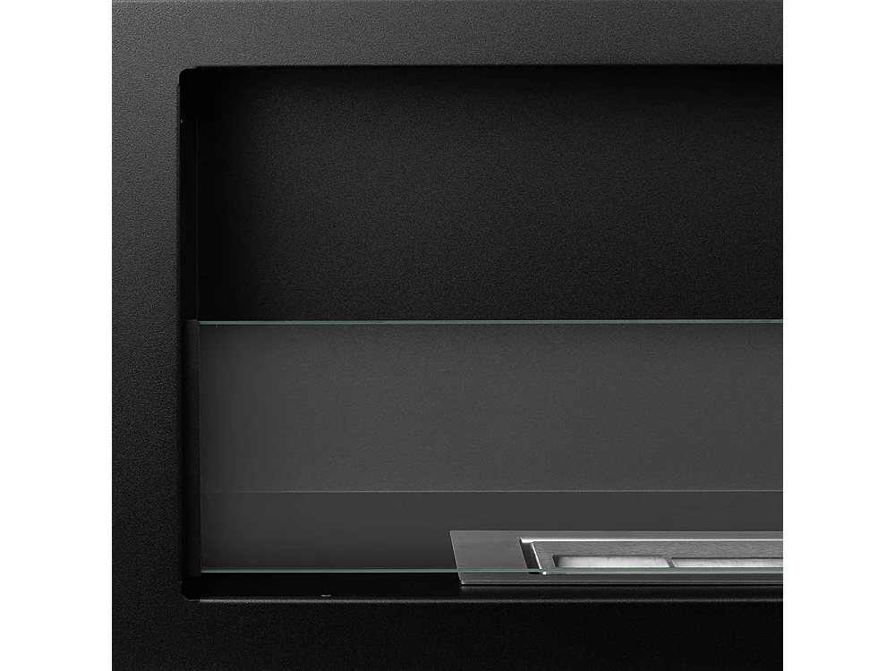 Chimenea de bioetanol de pared FURORE 120, 120x40 cm