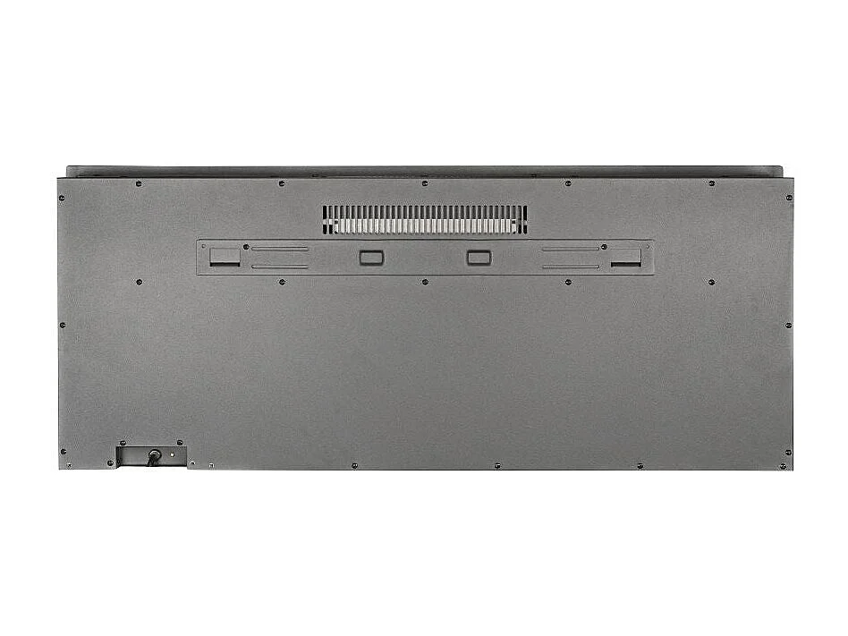 Camino elettrico caminetto da parete a incasso frontale CHICAGO130 L127 x P14 x H45