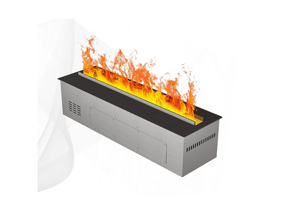 3D-App-Wasserdampf-Elektrokamin mit integriertem Einsatzbrenner 75 PRO-LINE