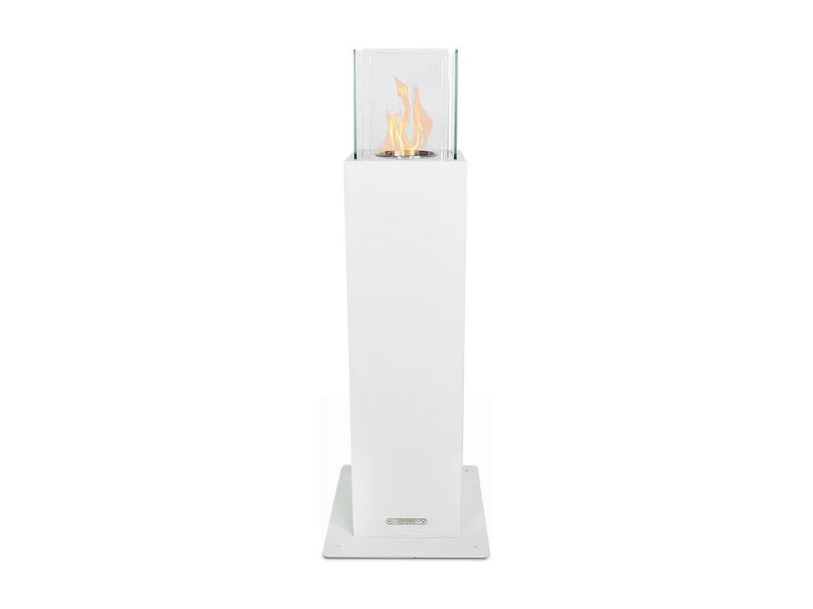 Chimenea de jardín de bioetanol para exterior Capri 70 White