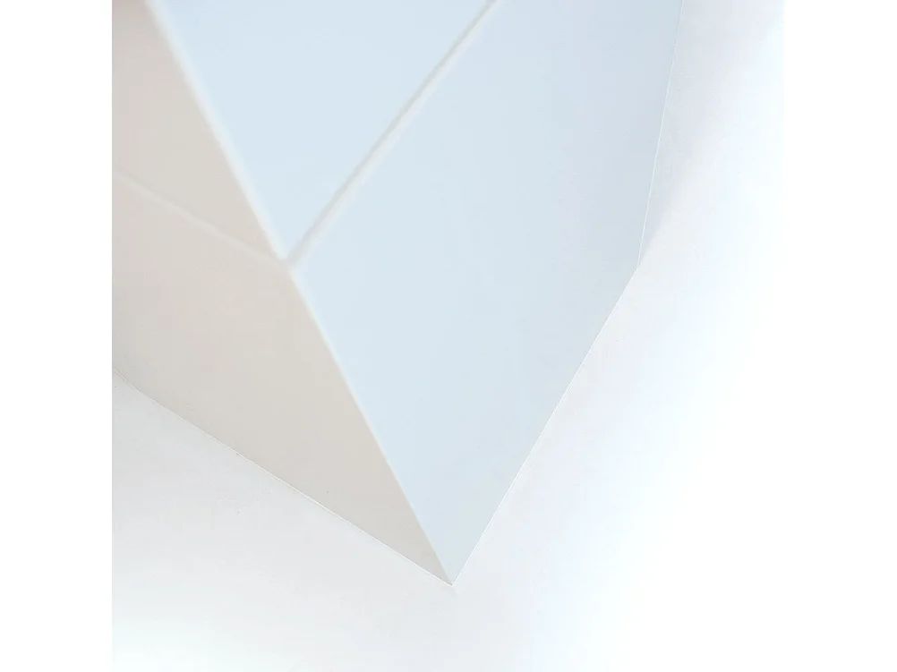 Vulcano White 40x40x145 Outdoor Bioethanol Gartenkamin