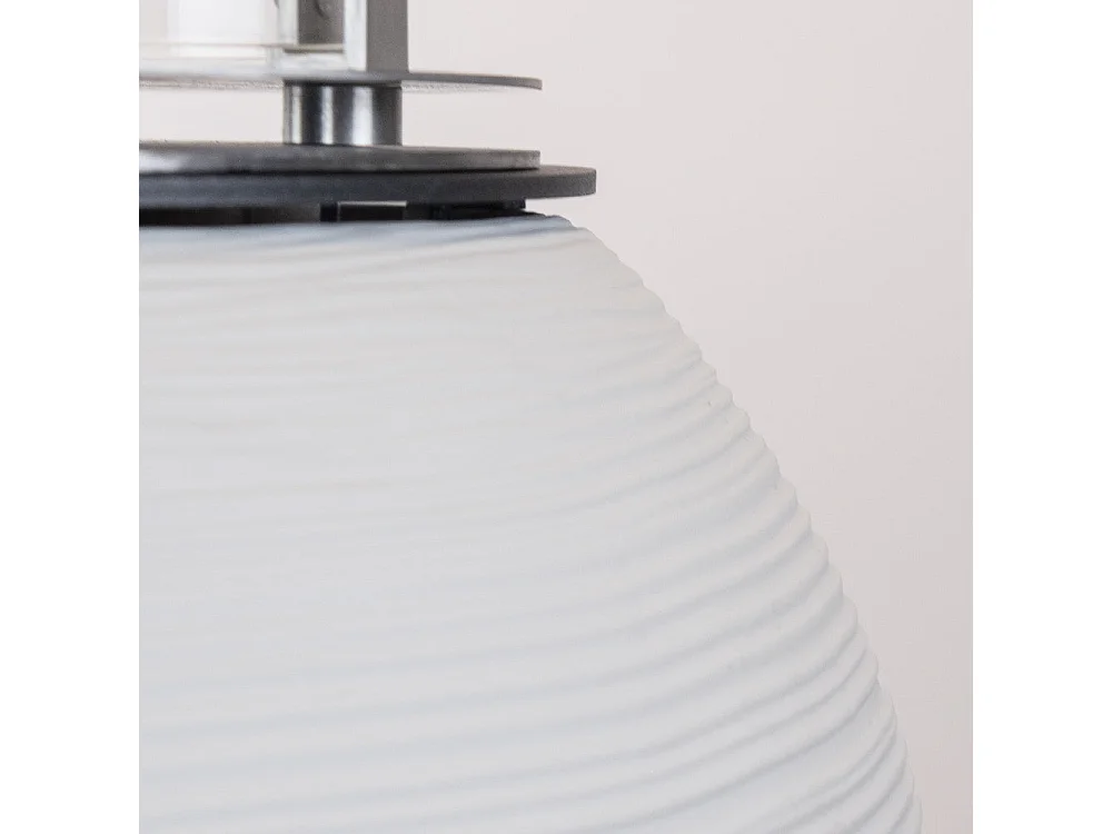 Chimenea de bioetanol, brasero de jardín, de pie, para uso interior y exterior, BOTTICELLI White Pearl, d.40 x h.54