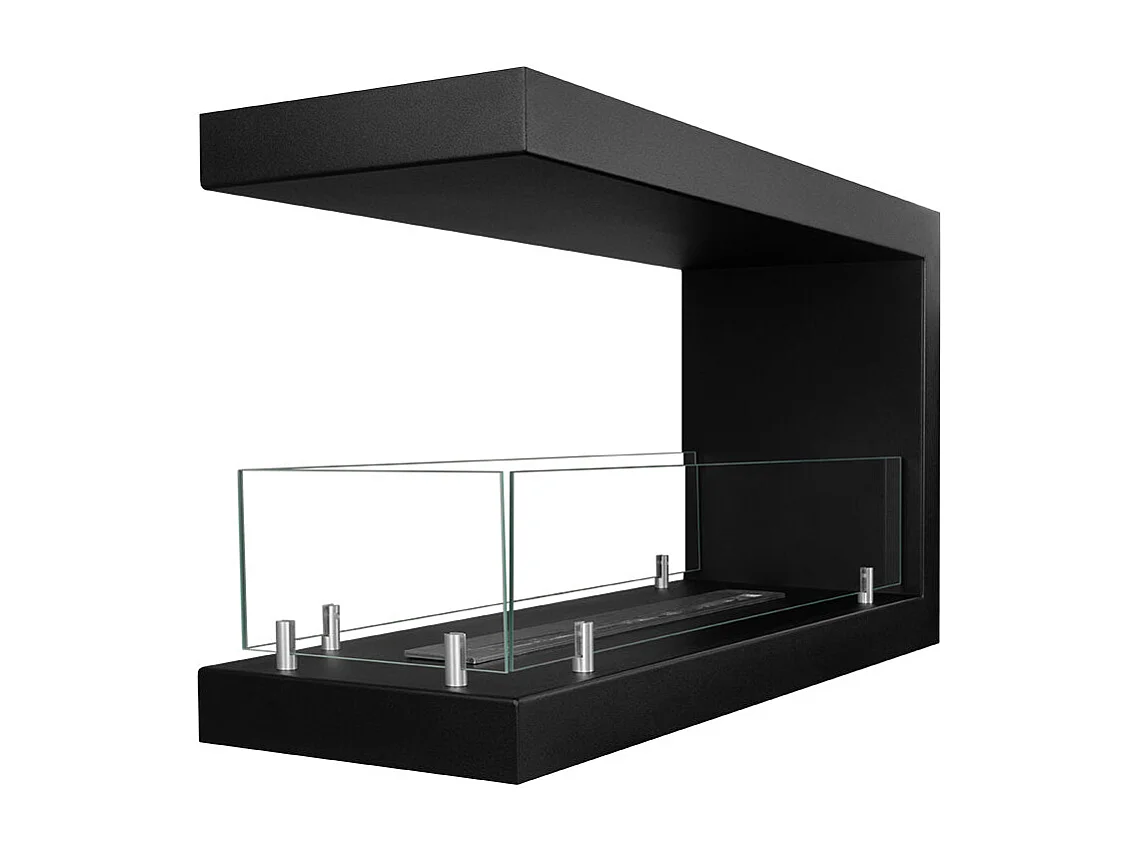 Camino a bioetanolo da incasso Trifacciale biocamino 3 Lati 90x50 MARATEA 90